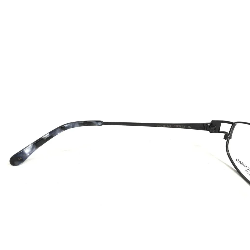 Dana Buchman Eyeglasses Frames ESTELLE BK Black Wire Rim Crystals 50-18-130